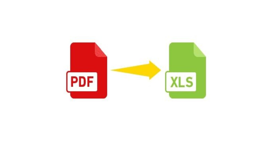 تحويل pdf الى اكسل
