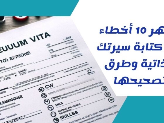 أخطاء كتابة السيرة الذاتية