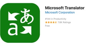 تطبيق Microsoft Translator